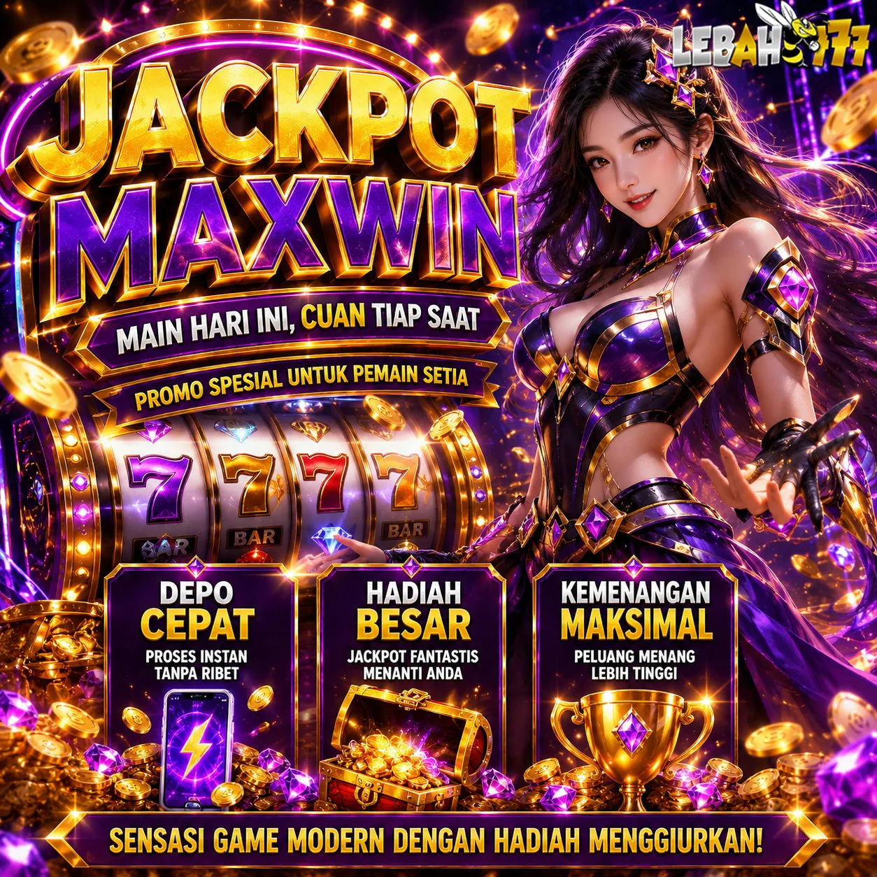 Lebah777 - Platform Game Slot Terpercaya